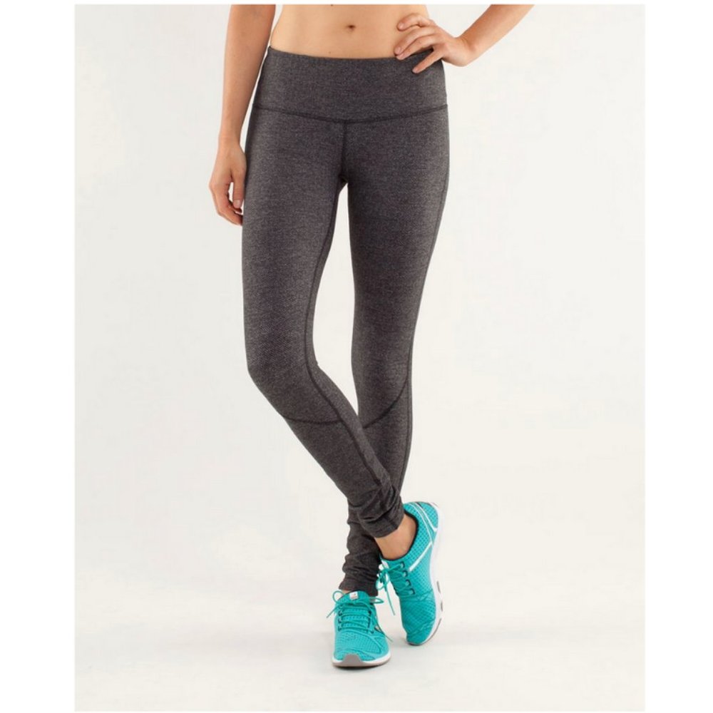 Lululemon Runder Under Pant *Pocket Herringbone Black